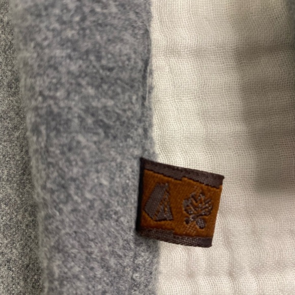 Men’s Moose Creek Long Sleeve Gray Button Up Heavy Shirt Size Large Outdoor - Picture 11 of 16